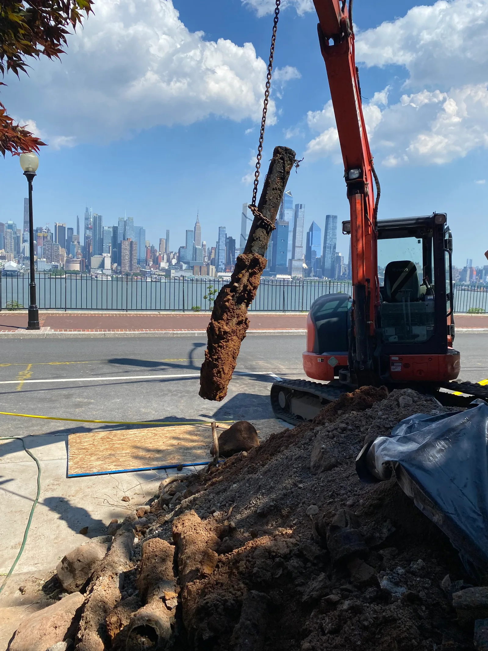 Sewer line repair